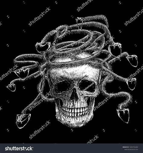 medusa skeleton